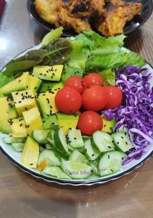 Foto resep Salad Sayur, Alpukat
