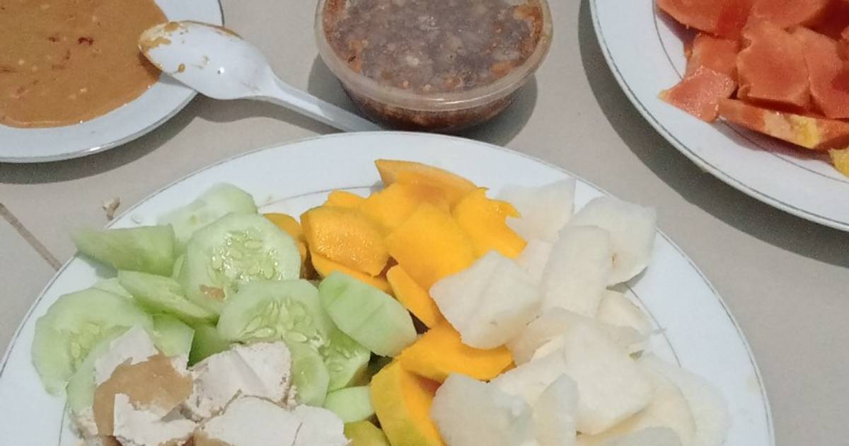 Resep Rujak Petis Madura Dengan Bahan Sederhana