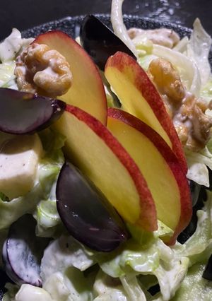 A picture of Waldorf salad.