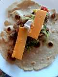 Taco cu carne de porc