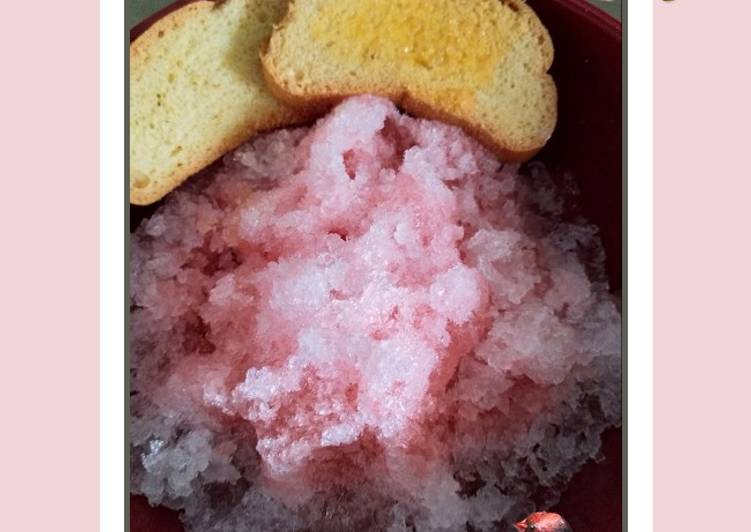 Resep 49.. Es Serut Setrup Jadoel yang Bikin Ngiler