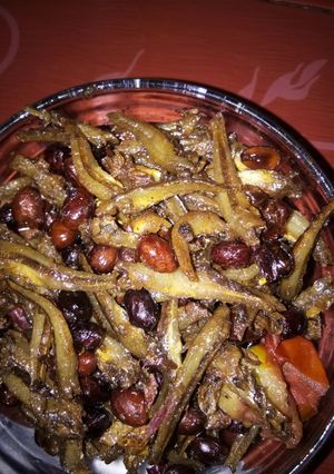 Foto resep Teri kering pedas manis