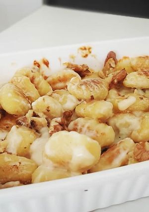 Une photo de Gnocchis gorgonzola & noix