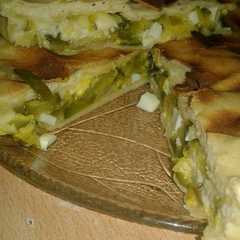 Una foto de Tarta de zapallito con masa casera!!
