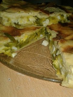 Una foto de Tarta de zapallito con masa casera!!