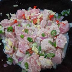 A picture of Fresh Tuna steak.