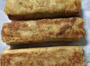 Foto resep MPASI Banana Cheese Roll (11+m)
