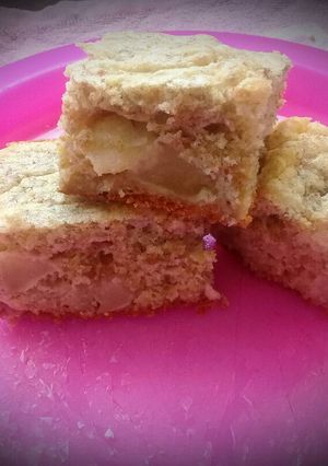 Una foto de Pastel de manzana light sin azúcar