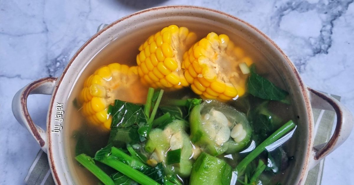 Sayur Bayam Gambas