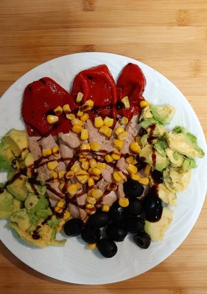 Una foto de Ensalada de ventresca