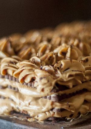 Una foto de Chocotorta semi fría