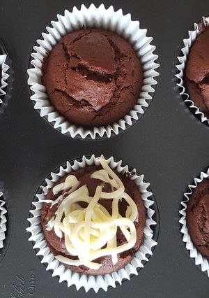 A picture of Coffee-Chocolate-cupcakes.