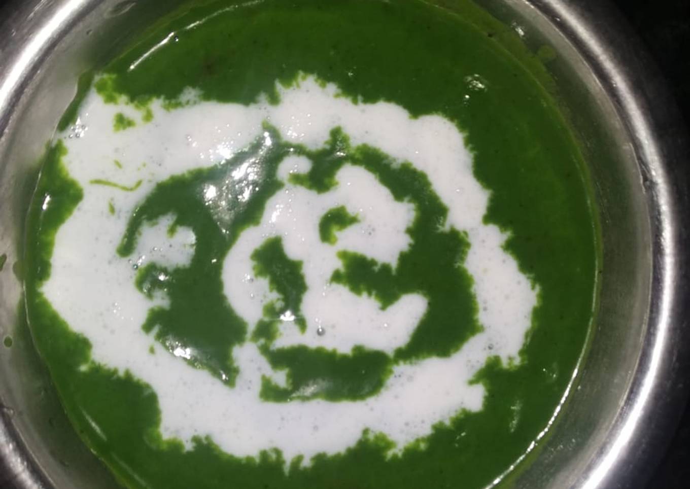 Spinach soup