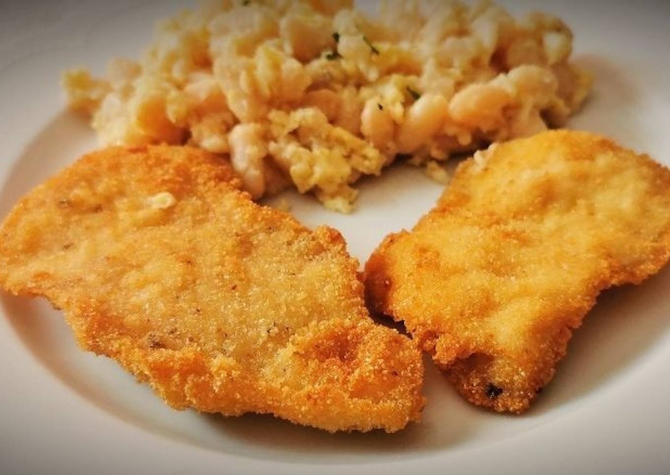Filetes de pechuga de Pollo empanadas