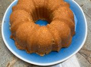 A picture of heavy cream pound cake