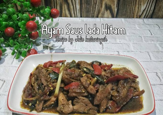 Mudah Banget Masakan Resep Ayam Saus Lada Hitam