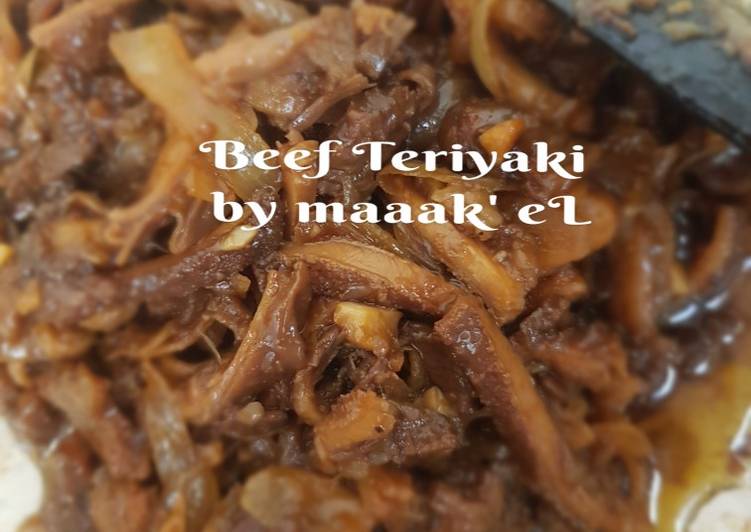 Beef Teriyaki ala Yoshinoya