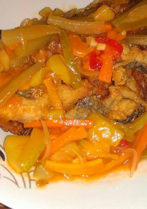 Foto resep Ikan mujair asam manis
