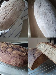 Sauerteig Roggenmisch Brot Rezepthauptbild