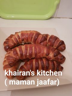 Cream pastry buns ainihin hoton girkin