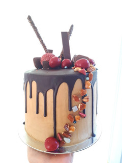 Une photo de Gâteau café chocolat