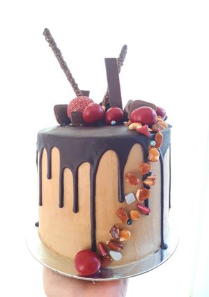 Une photo de Gâteau café chocolat