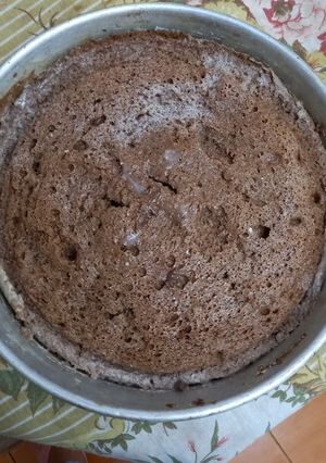 Una foto de Torta tres leches de chocolate (sin horno)