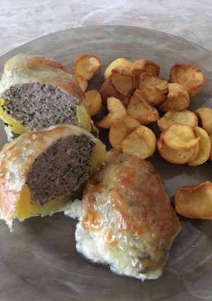 Töltött burgonya recept fotója