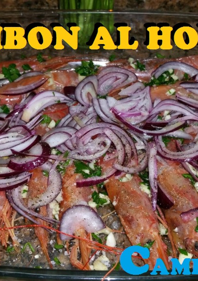 Una foto de Gambón al horno