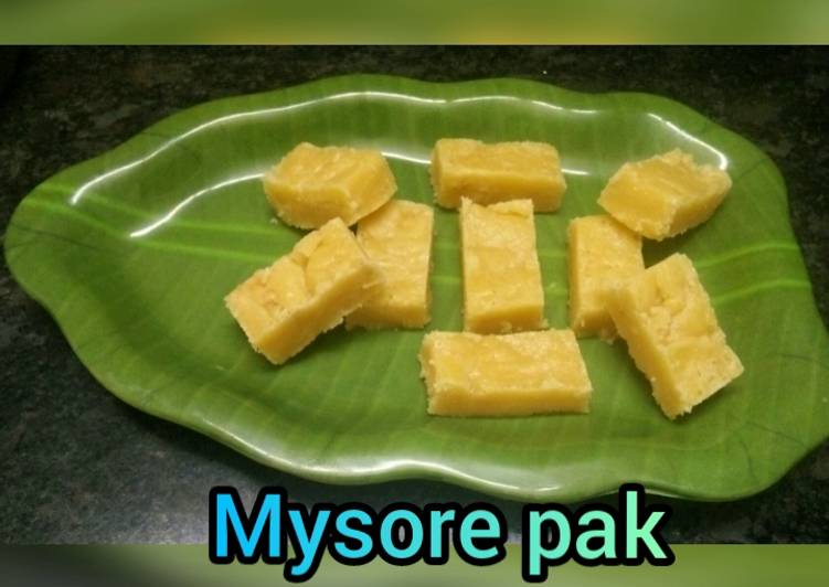Easiest Way to Prepare Perfect Melting Mysore Pak