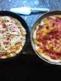 Prepizzas -cebolla y chorizo colorado
