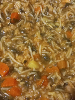 عکسی از دستور سوپ مرغ و ورمیشل