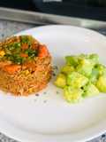 Arroz con pechuga de pollo