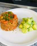 Arroz con pechuga de pollo