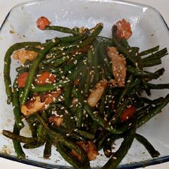 Dry Fry Green Beans A picture of Dry Fry Green Beans.
