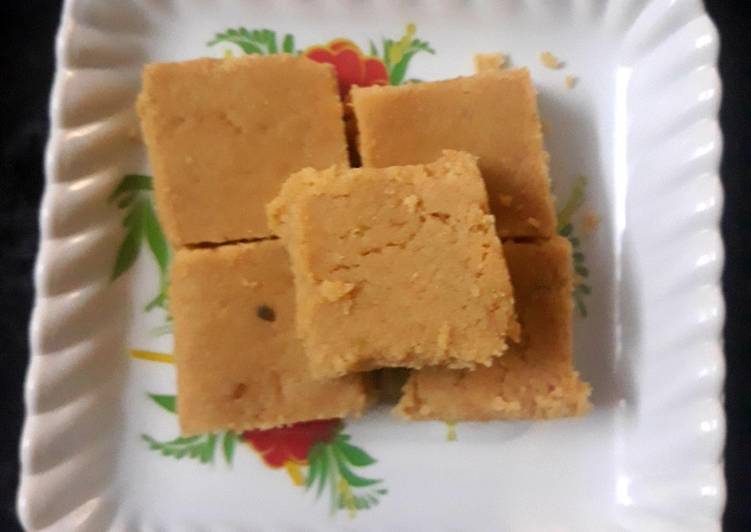 Easiest Way to Cook Appetizing Besan Barfi