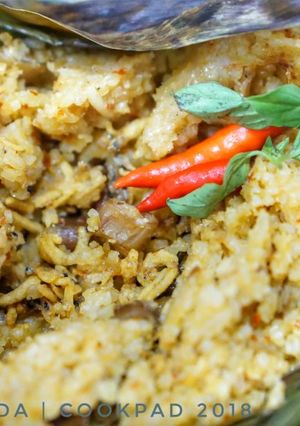 Foto resep Nasi Bakar Teri