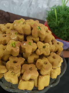 عکسی از دستور شیرینی نخودچی😍