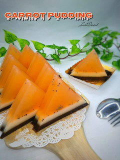 Foto resep Carrot Pudding (Puding Wortel)