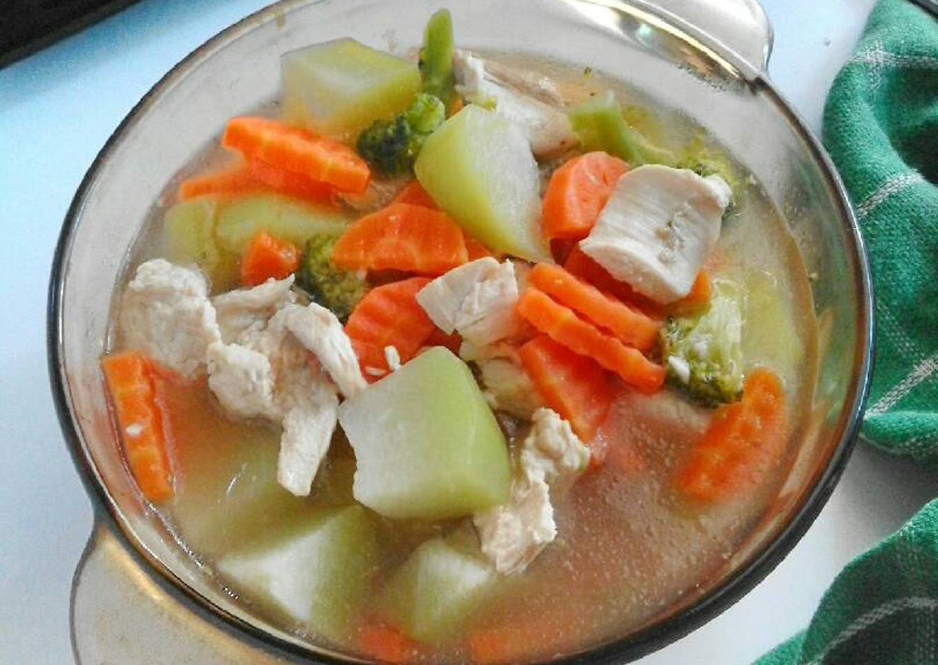 Sop ayam labu #PostingRame2_Sop
