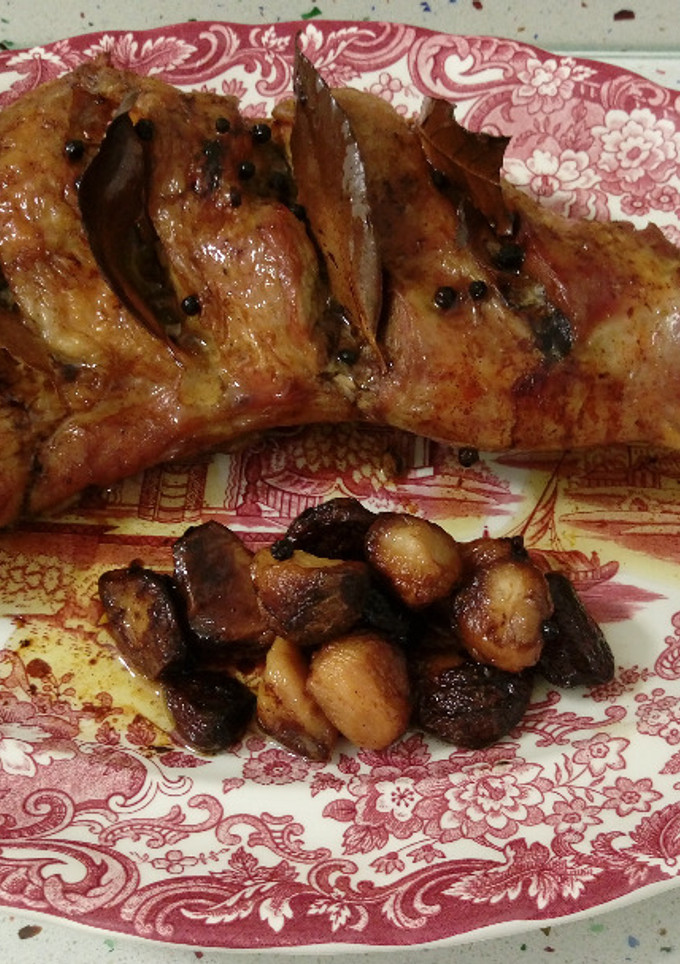 Una foto de Paletilla de cordero a la miel