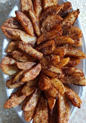 صورة لوصفة بطاطا ودجز