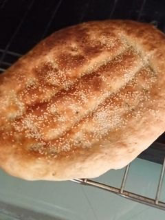 عکسی از دستور نان بربری خانگی