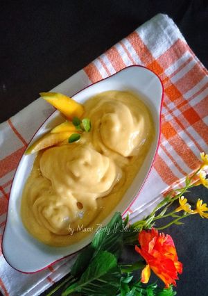 Foto resep Milky Mango Gelato