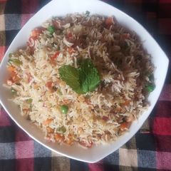 A picture of Italian fried rice.