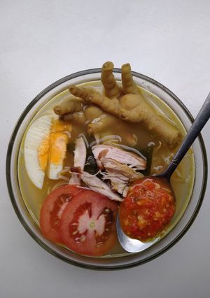 Foto resep Soto Lamongan Ceker ala AV Kitchen