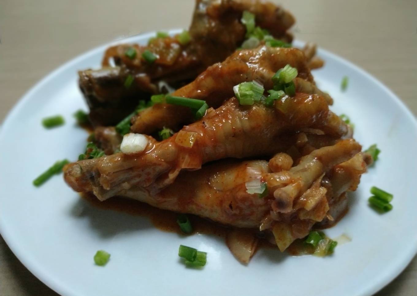Ceker Pedas Korea