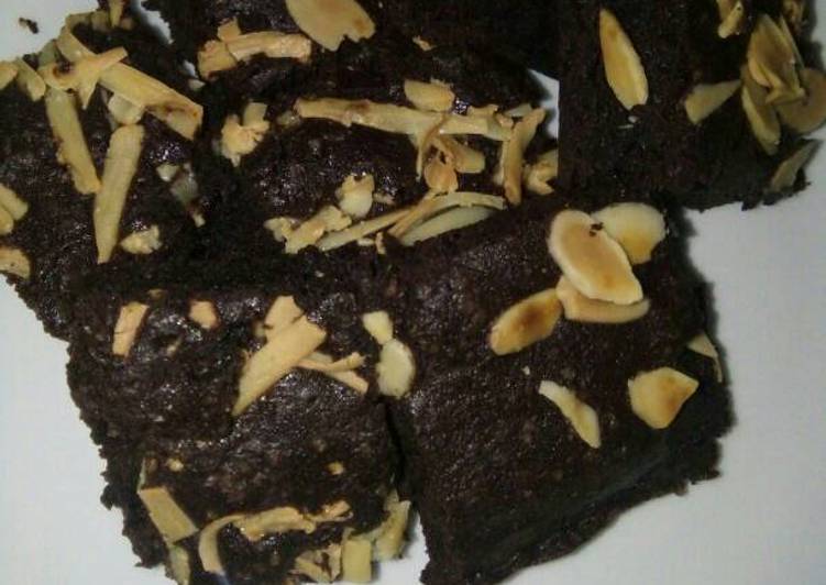 Brownies fudgy sehat no tbm