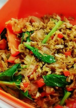 รูปของ ข้าวผัดเบคอน