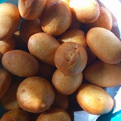 A picture of Mahamri #Snacksrecipescontest.